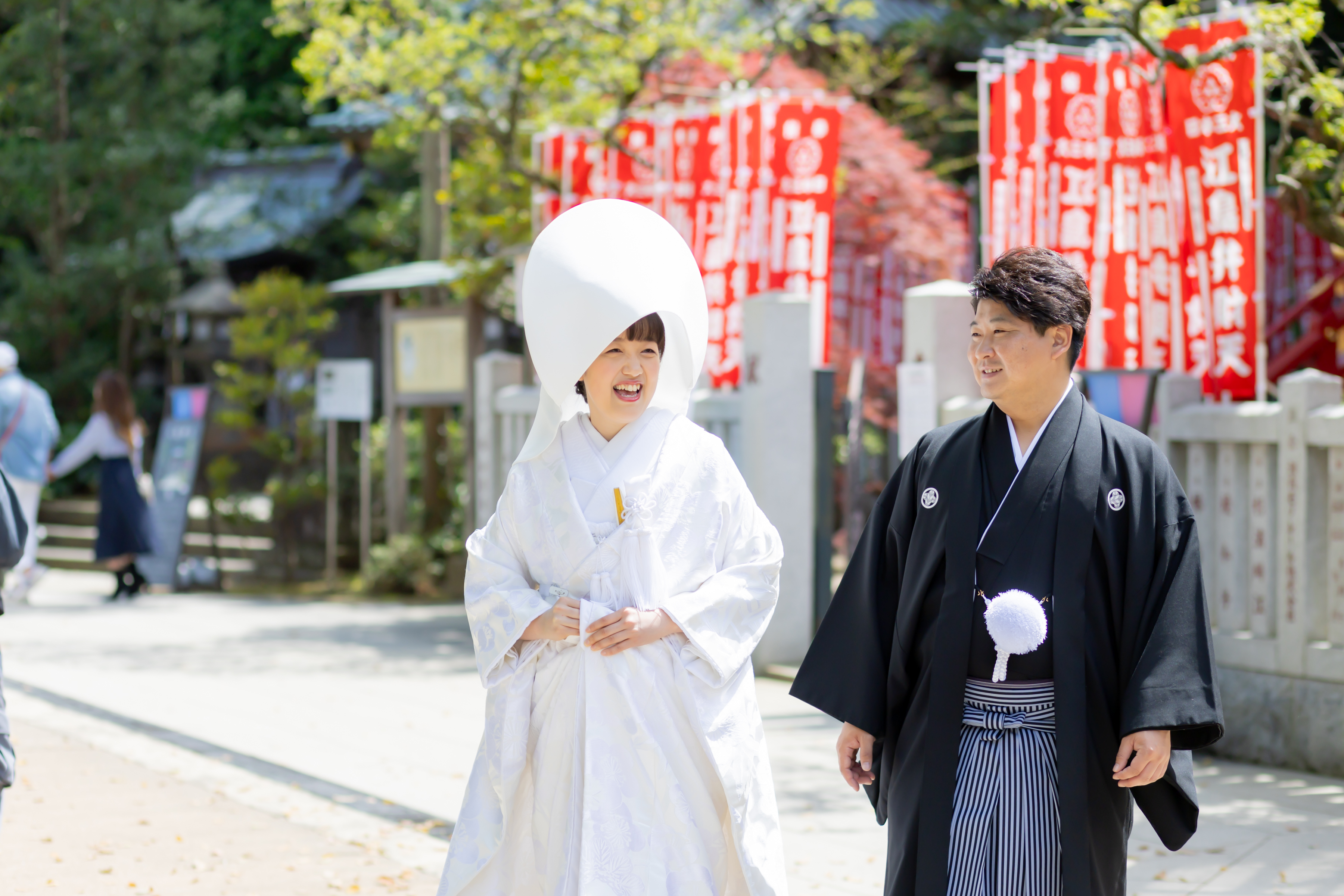 小さな結婚式横浜店～江島神社で挙式後にプチロケーション撮影を～